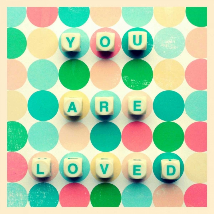 Picture of YOU ARE LOVED GAME PIECES