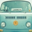 Picture of BLUE VW VAN