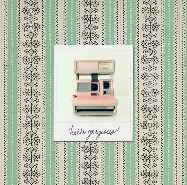 Picture of HELLO GORGEOUS POLAROID