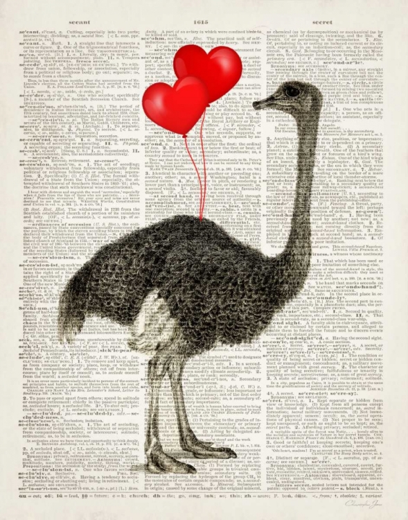 Picture of OSTRICH IN LOVE