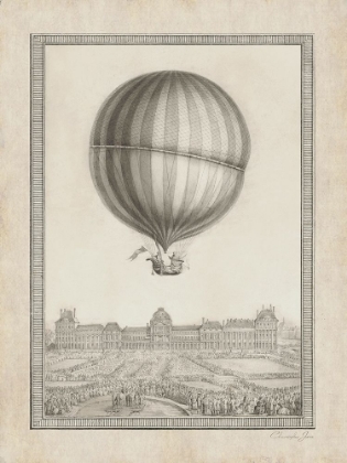 Picture of BALLOON OVER PARIS