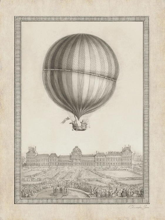 Picture of BALLOON OVER PARIS