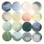 Picture of PASTEL HOOPS I
