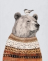 Picture of CUSTOM FAIR ISLE BEAR I