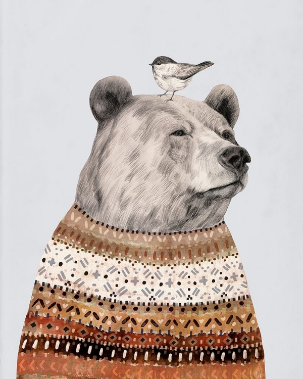 Picture of CUSTOM FAIR ISLE BEAR I