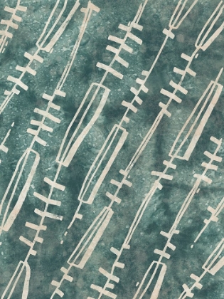 Picture of GLOBAL EMERALD PATTERNS XII