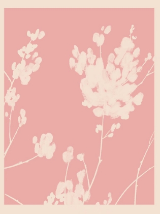 Picture of PINK WILDFLOWER SILHOUETTE II