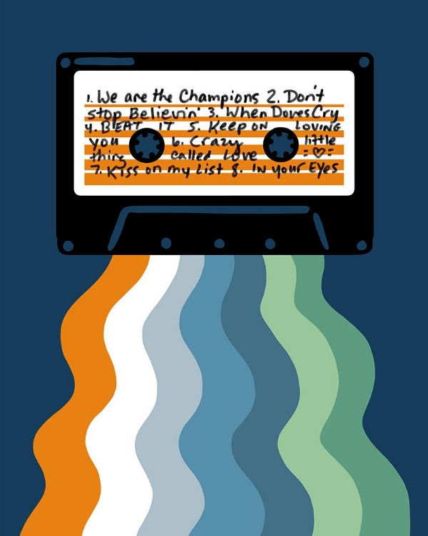 Picture of RETRO MIXTAPE AND VINYL I