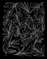 Picture of BLACK AND WHITE CUTTINGS I