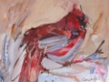Picture of PERCHED CARDINAL  I