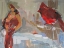 Picture of PERCHED CARDINAL  III