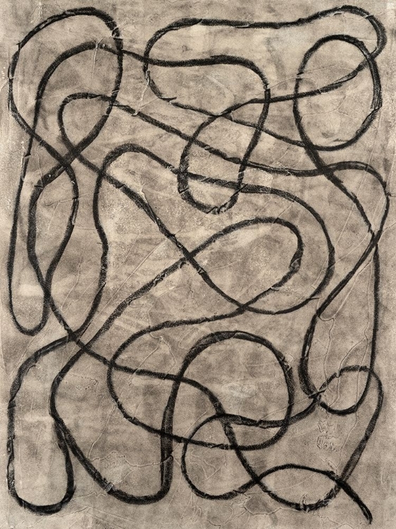 Picture of CHARCOAL PATHWAYS II