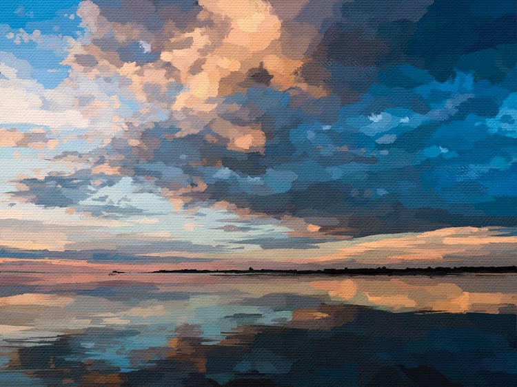 Picture of ABSTRACT SEASCAPE  II