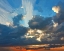 Picture of A CLOUDY SUNSET