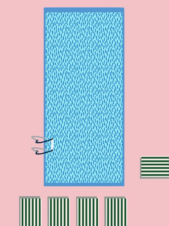 Picture of POOLSIDE FUN I