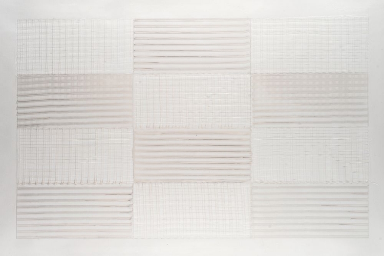 Picture of EMBELLISHED CHECKERBOARD I