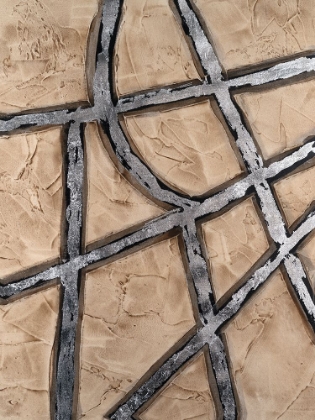 Picture of SILVER STRIATIONS I