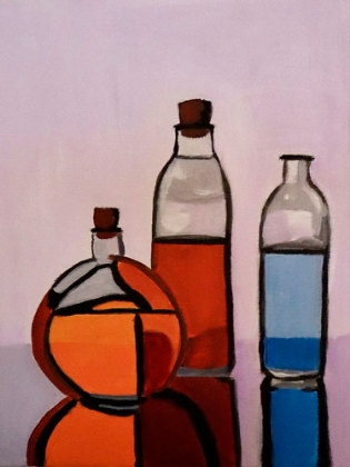Picture of COLORFUL BOTTLES