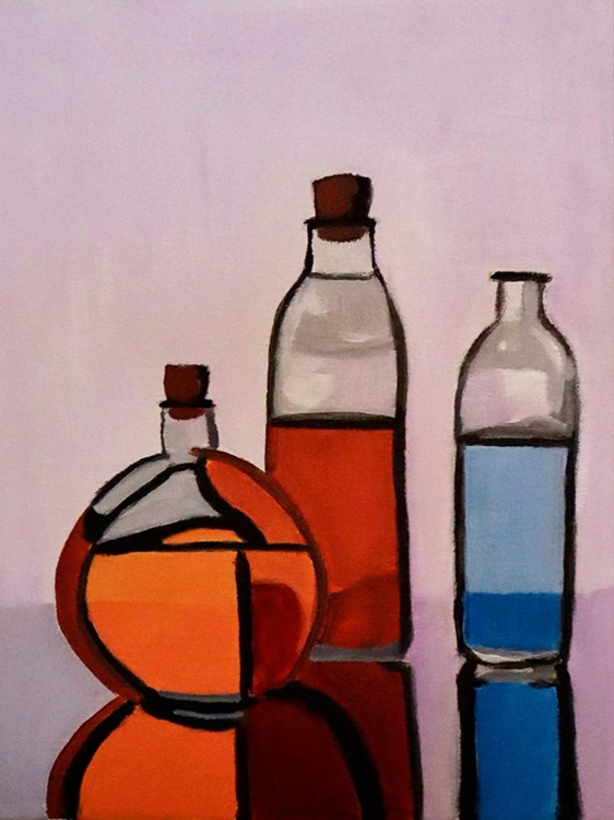 Picture of COLORFUL BOTTLES