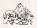 Picture of MOUNTAIN CONTOUR SKETCH II