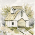 Picture of THE WHITE BARN I
