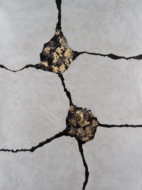 Picture of GOLDEN FISSURES I