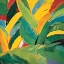 Picture of AMAZON LEAVES  III