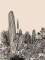 Picture of CACTUS DRAWING I