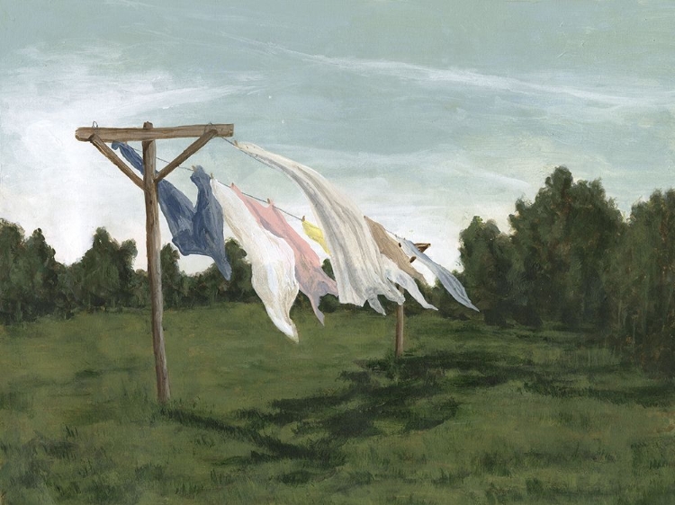 Picture of VINTAGE CLOTHESLINE I
