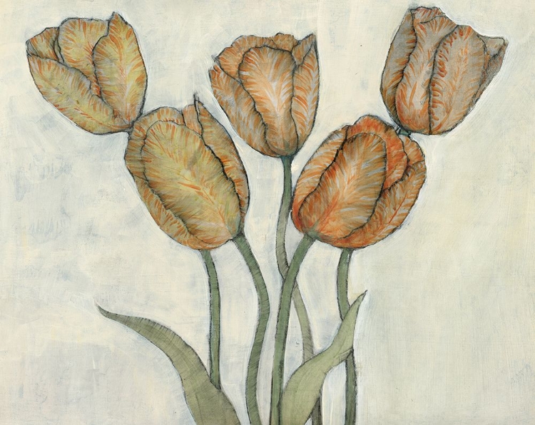 Picture of TULIP FLORAL STUDY II