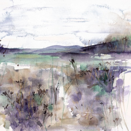 Picture of FIELDS AT SUNSET II