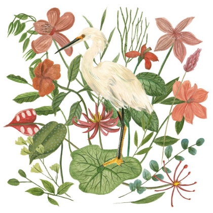 Picture of BLOOMING EGRET II