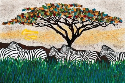 Picture of ZEBRA RUN