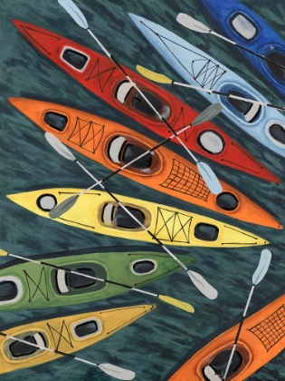 Picture of COLORFUL KAYAKS II
