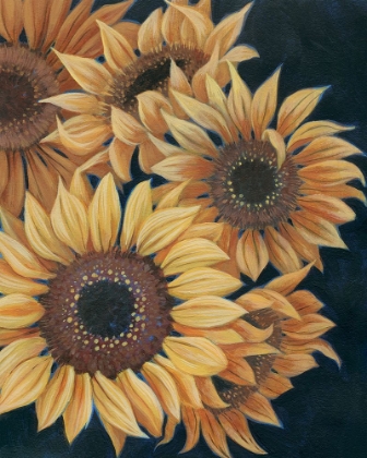 Picture of SOLAR FLOWERS I