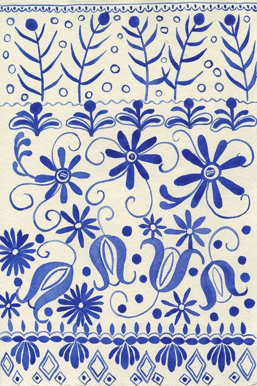 Picture of COBALT DOODLES II