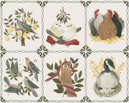 Picture of 12 DAYS QUILT I