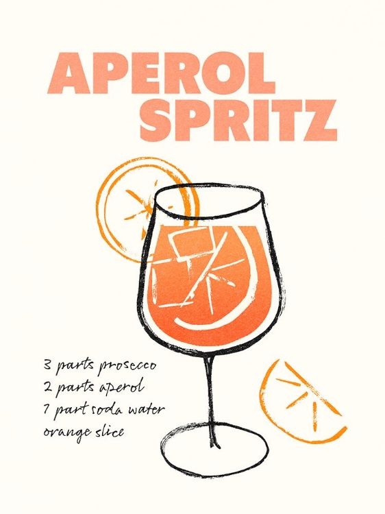 Picture of HAND DRAWN COCKTAILS I