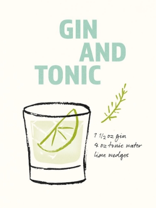 Picture of HAND DRAWN COCKTAILS III