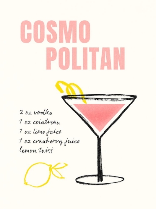 Picture of HAND DRAWN COCKTAILS VI
