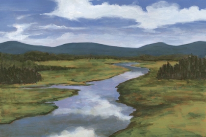 Picture of BLUE MOUNTAIN REFLECTIONS I