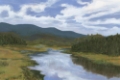 Picture of BLUE MOUNTAIN REFLECTIONS II