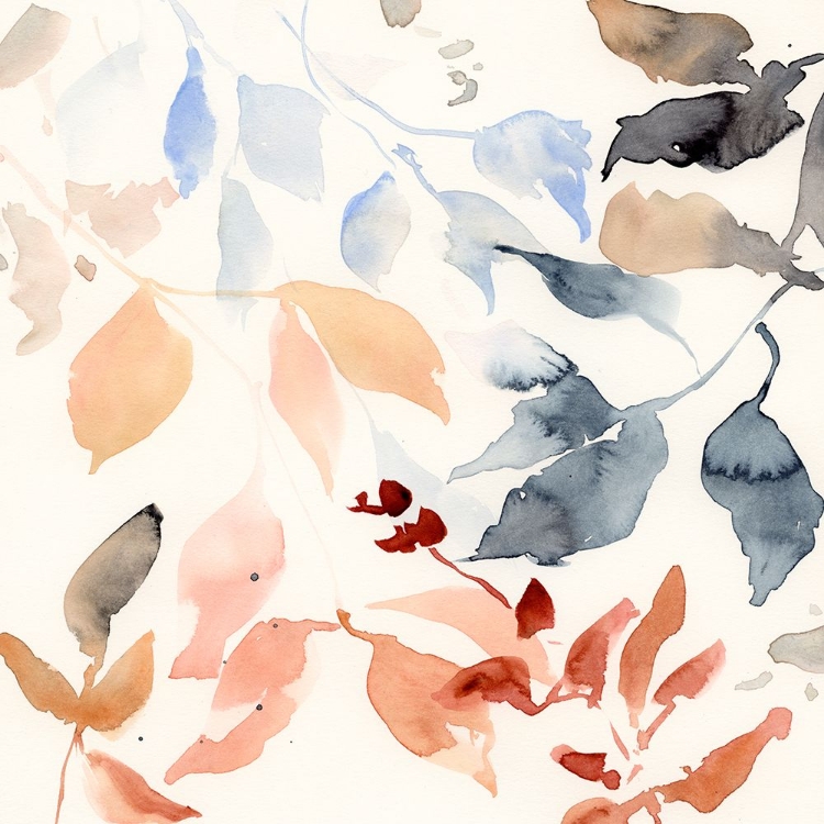 Picture of DANCING AUTUMN LEAVES II