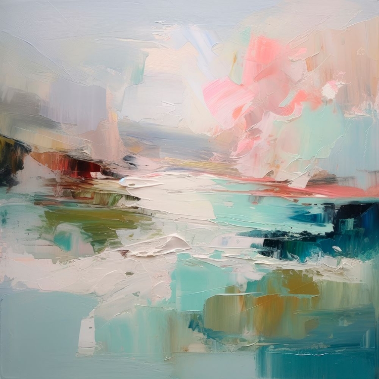 Picture of PINK MORNING I