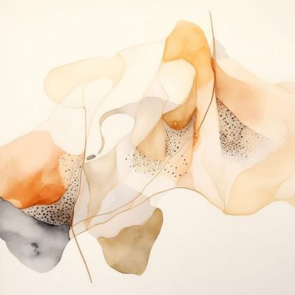 Picture of ABSTRACT ORGANIC SHAPES II