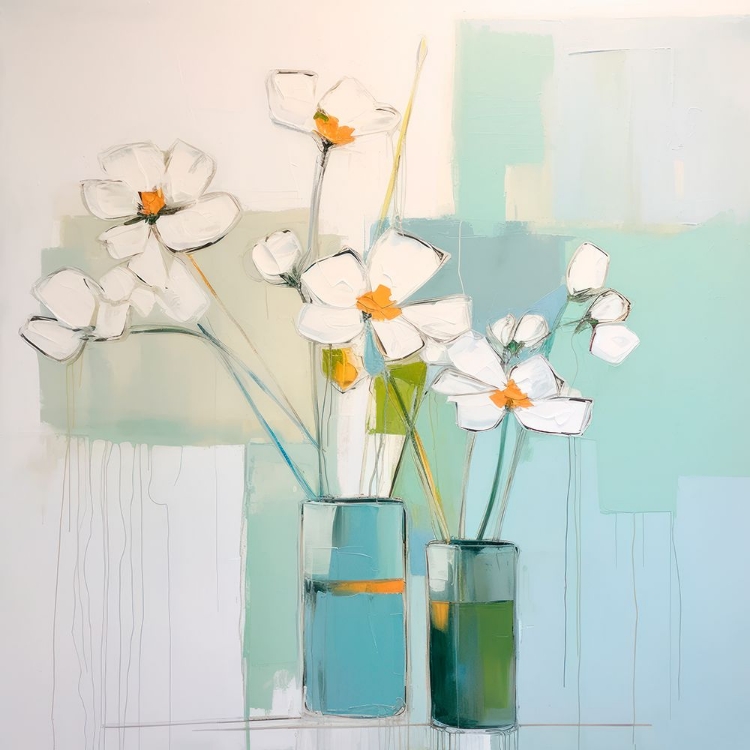 Picture of FLOWERS ON THE WINDOW IV