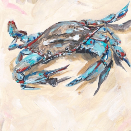 Picture of BLUE AND RED CRAB I