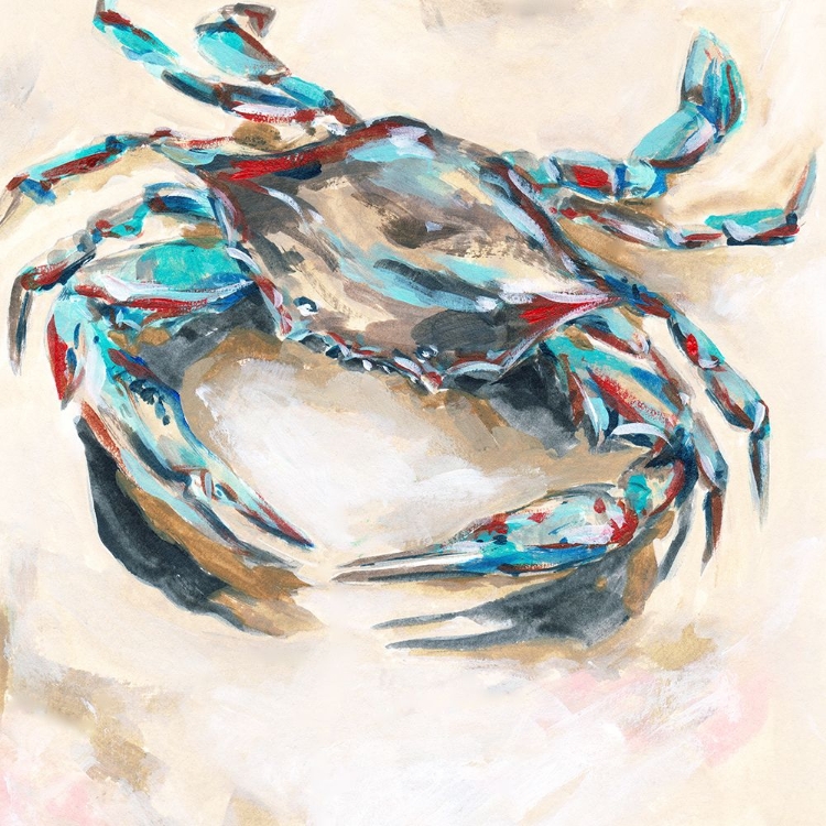 Picture of BLUE AND RED CRAB II