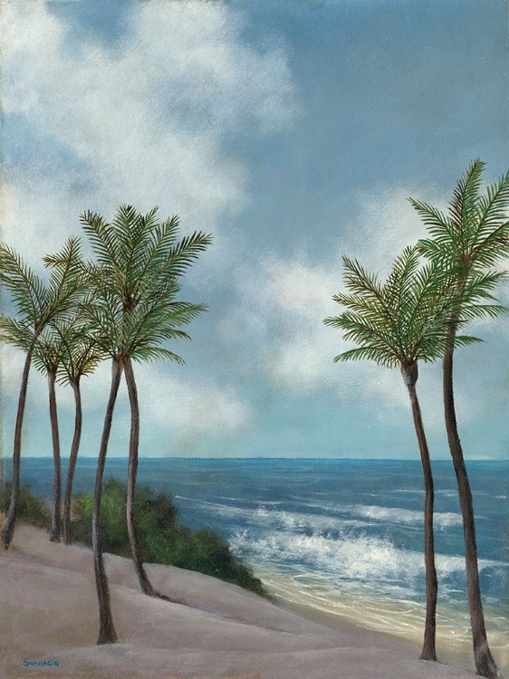Picture of COASTAL PALM TREE I