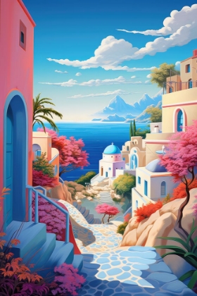 Picture of STEPPINGSTONES TO THE SEA I